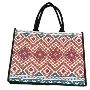 Aztec design tote bag for everyday use
